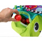 Salteluta de joaca cu 30 de bile - Centru Multiactivitati Broasca Testoasa Verde